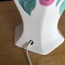 Hand painted AVOCA BLUE table lamp Image 4