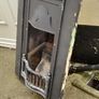 Vintage Edwardian cast iron fireplace Image 3