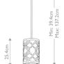 Arabella Gold Pendant Lights x2 Image 4