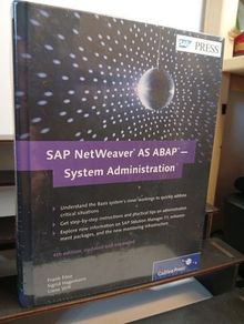 SAP NetWeaver AS ABAP-System Administration by Frank Fose Sigrid Hagemann Liane Will NEW-SEALED