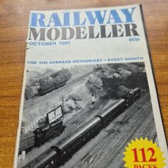 Rare Find: Vintage Railway Modeller. October 1981