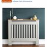Radiator cover medium olive grey Vida Designs Image 3