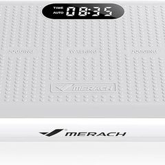 Powerful Vibration Plate Exercise Machine for Weight Loss and Shaping, 13 mm Large Amplitude, 200 kg Weight Capacity, Silicone Pedal, Built-in Bluetooth Speaker