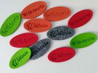 main image for ad Custom Back to School Personalised Unique Luggage Felt Tag Bespoke Travel