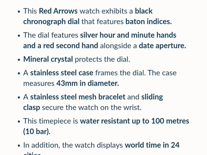 Citizen red arrow brand new watch ecodrive