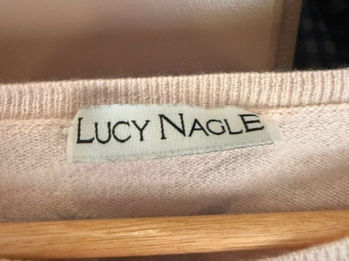 Lucy Nagle 100% cashmere jumper