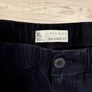 Black Relaxed Fit Trousers Elastic Waist XL Image 2