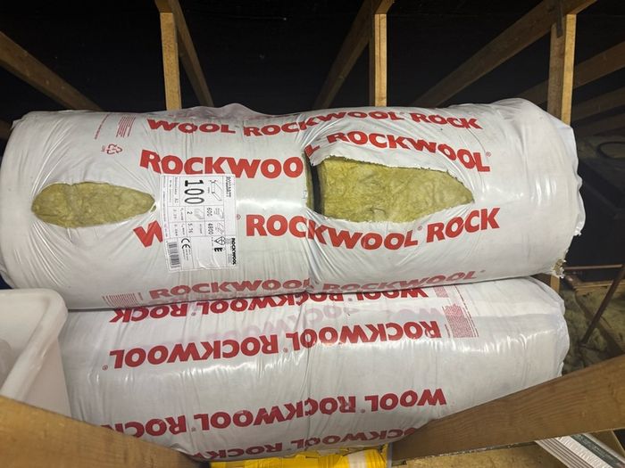 3 x Rockwool Rollbatt 100mm Insulation Rolls