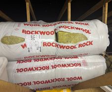 3 x Rockwool Rollbatt 100mm Insulation Rolls