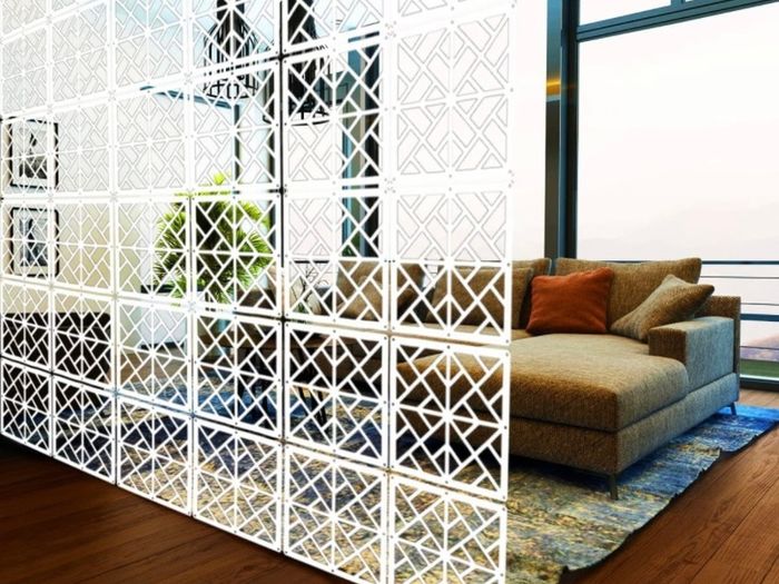 Hanging Room Divider,10 Pieces Wood-Plastic 5mm Thick Screen Panel for Living Room and Beding Room MULTIPLE DESIGNS AVAILABLE, SEE PHOTOS (FREE POSTAGE)