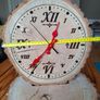 Large Handmade Natural Wood Clock  One of a Kind Personalised Inscription Image 4