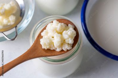 Milk kefir grains