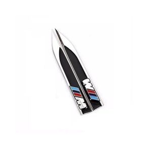 2Pcs Car Metal Side Door Body Fender Stickers Badge Decoration For BMW G20 G21 G80 G82 M2 M3 M4 M5 M8 X3 X5 E34 E65 E39 E60 E90