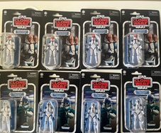 501st/332nd Clone Trooper Army Building Bundle Star Wars Vintage Collection