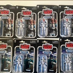 501st/332nd Clone Trooper Army Building Bundle Star Wars Vintage Collection