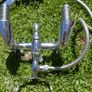 Chrome Bath Shower Mixer Tap Pillar Mounted Image 9