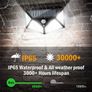 4x 100 LED Outdoor Solar Power Wall Light PIR Motion Sensor Garden Security Lamp Image 4