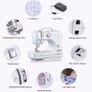 Sewing Machine for beginners with Instructional DVD, 5 Languages Manual, 53 PCS Accessories, 12 Build-in Stitches, 2 Speeds Double Thread (FREE POSTAGE) Image 5