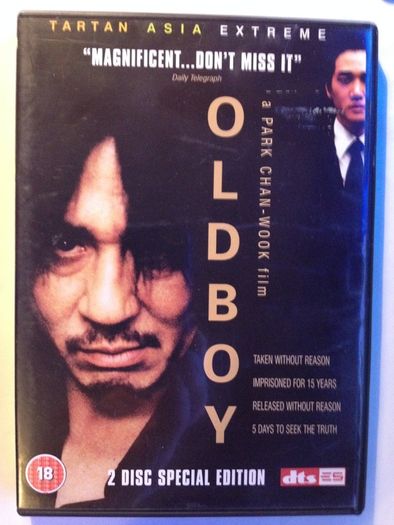 Oldboy (A Park Chan-wook Film) [2003] Choi Min-sik, Yoo Ji-tae & Kang Hye-jung [Movie 2xDVD] South Korean Movie