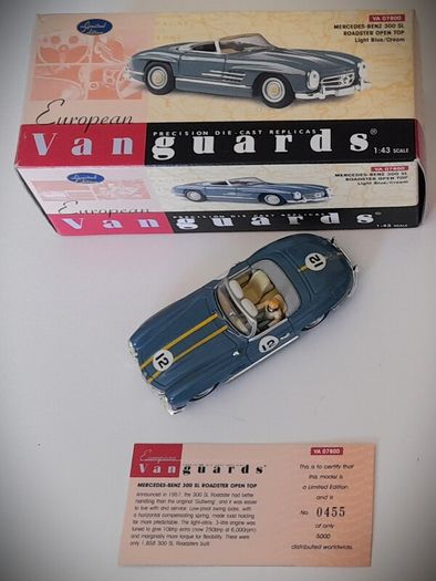 Diecast Model Mercedes-Benz 300SL (W198) Competition - Collectable Vanguards 1:43