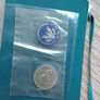 Usa Silver Dollar  &  Two  Coins Image 3