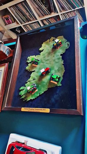 Custom Ploughing 2013 framed display..