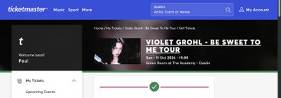 Violet Grohl Tickets