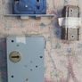 Vintage Door Locks including Keys - For Sale Image 2