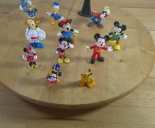 Vintage Disney Figures Lot of 12 Bullyland Germany China & Rare 1996 Nestle Frollo