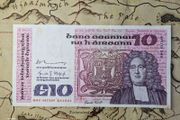10 Pound B Series 13/10/81 Irish Note