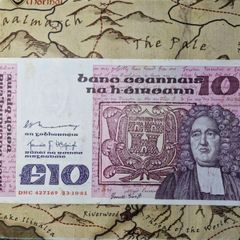 10 Pound B Series 13/10/81 Irish Note