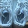 Nike Air Force 1 white trainers UK 5.5 Image 8
