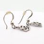 Vintage 925 Sterling Silver Celtic Knot Earrings Image 6