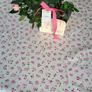 Round " Roses "Tablecloths.140cm. 100% cotton.Shabby chic vintage style.3 patterns to choose from. Image 3