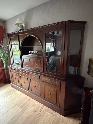 Mahogony Glass Cabinet