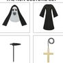 Scary nun costume size S Image 4