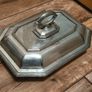 Silver Plated Covered Harrison Bros & Howson Alpha Vintage Entree Serving Dish and Cover Silverplate Sheffield England Antique Collectable Retro Image 9