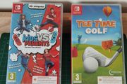Sealed Switch Game Bundle: Kids vs Parents + Tee Time Golf