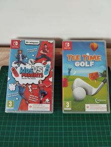 Sealed Switch Game Bundle: Kids vs Parents + Tee Time Golf