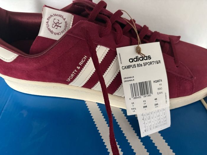 Adidas sporty and rich campus 80's size 11