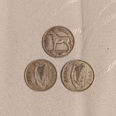 Irish Half Crown (75% Silver)