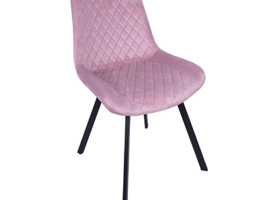 Savina Pink Velvet Upholstered Chair