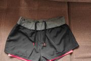 Double Up Yoga/Gym Shorts-Black/Pink size 10