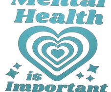 Mental health Iron on Decal.