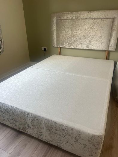 Double bed & mattress