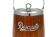 Vintage biscuit barrel