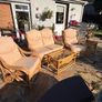 5 piece rattan conservatory furniture suite Image 3