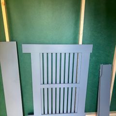 Radiator cover - grey - 110cm