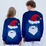 Men's Xmas Mens Ladies Christmas Jumper T Shirt Womens Top Sweatshirt Sweater Long Sleeve Image 7