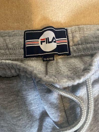 Boys Fila Grey Tracksuit - Age 13 -15 Years